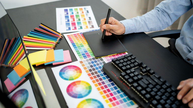 eye-catching social media graphics
