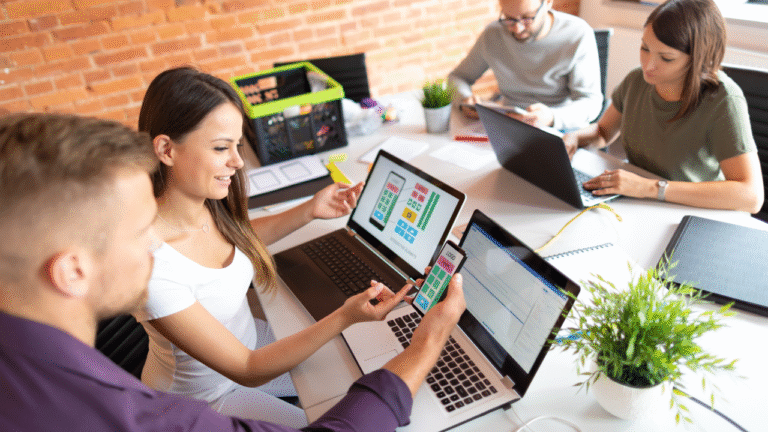 website UX design